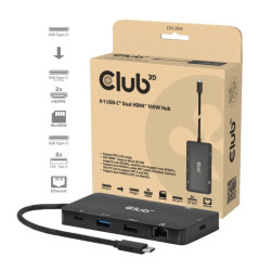 I/O HUB 9IN1 USB-C/100W...