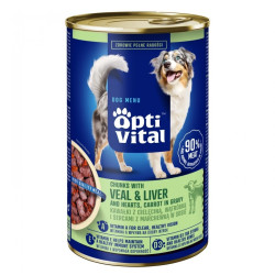 OPTIVITAL Chunks with veal,...