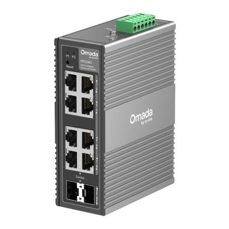 Switch|TP-LINK|Omada|IES208G|Type L2|IES208G