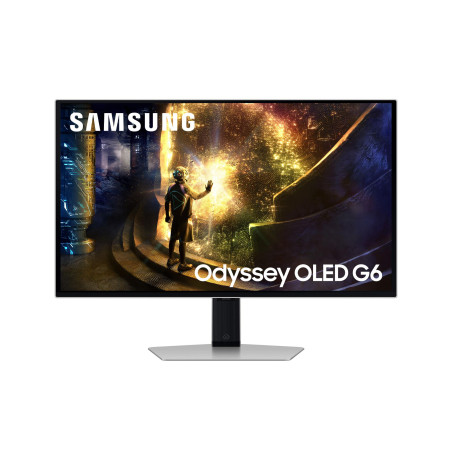Samsung | LS27DG610SUXEN | 27 " | OLED | QHD | 16:9 | 240 Hz | 0.03 ms | 2560 x 1440 pixels | 250 cd/m² | HDMI ports quantity 2 | Silver