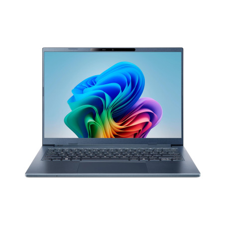 Notebook|ACER|Aspire|Aspire 14 A|CPU Qualcomm Snapdragon|X1-26-100|3 GHz|14 "|1920 x 1200 pixels|RAM 32 GB|LPDDR5x-SDRAM|SSD 1000 GB|Discrete graphics Not available|On-board graphics Yes|OS installed Windows 11 Home|Colour Blue|Weight 1.26 kg|NX.JP3EL.002