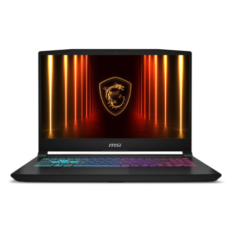 Notebook|MSI|Katana 15 HX B14WEK|CPU Intel® CoreT i7|i7-14650HX|15.6 "|1920 x 1080 pixels|RAM 16 GB|DDR5-SDRAM|SSD 1000 GB|Discrete graphics NVIDIA GeForce RTX 5050|8 GB|On-board graphics Yes|Numeric keypad Yes|OS installed Windows 11 Home|Colour Black|Weight 2.4 kg|5600 MHz|KATANA15HXB14WEK-826NL