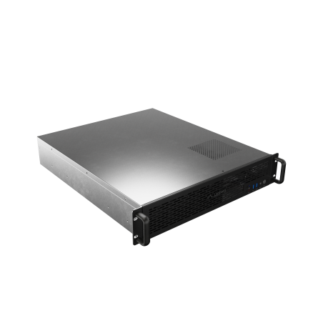 Lanberg Rackmount Server Chassis ATX 520/12 19"/2U | SC01-5202-12B | Black