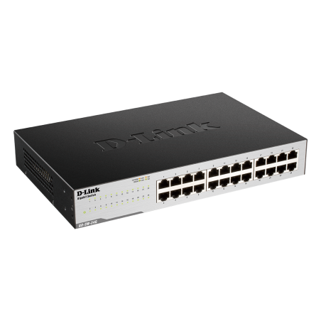 D-Link | 24-Port Gigabit Easy Desktop Switch | GO-SW-24G | Unmanaged | Desktop/Rackmountable | 24 month(s)