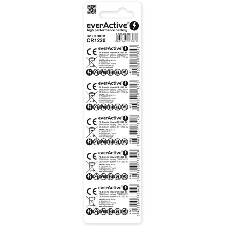 Lithium battery mini everActive CR1220 - blister 5 pcs.