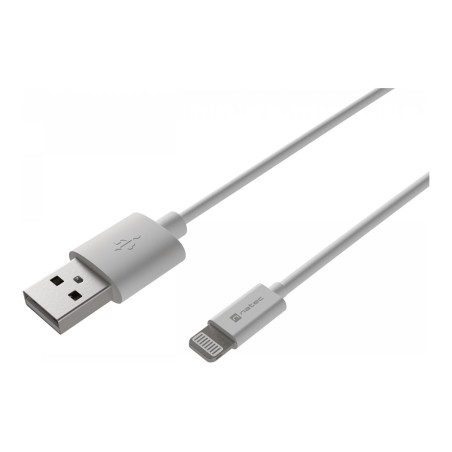 NATEC Prati cable Lightning - USB-A M/M 2m white MFI