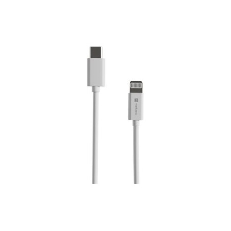 NATEC Prati cable Lightning - USB-C M/M 1m white MFI