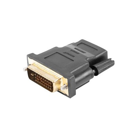 LANBERG AD-0010-BK adapter HDMI F DVI-D M 24+1 Dual Link