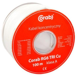 COAXIAL CABLE RG6 TRI Cu...