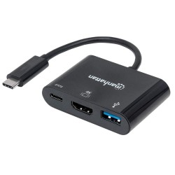 Manhattan USB-C Dock/Hub,...