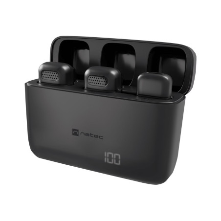 Natec | Microphone | NMI-2253 | Hopper | Black | Noise reduction