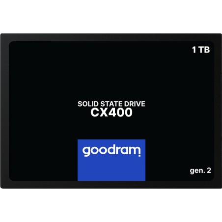 Goodram CX400 gen.2 2.5" 1024 GB Serial ATA III 3D TLC  NAND