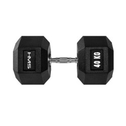 Dumbbell 40 kg HMS HEX-PRO 40