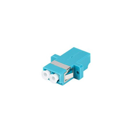 LANBERG Fiber optic Adapter MM LC/UPC DX OM3