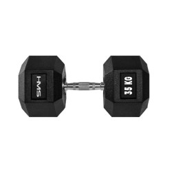 Dumbbell 35 kg HMS HEX-PRO 35