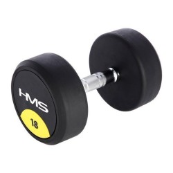 Rubberised dumbbell 18kg...