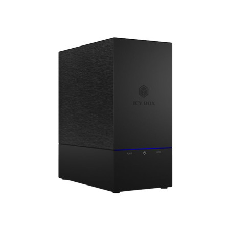 ICY BOX IB-RD3621-C31 External 2 bay RAID enclosure for 2x 2.5inch or 3.5inch SATA drives