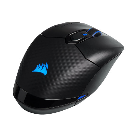 CORSAIR DARK CORE RGB PRO Wireless FPS/MOBA Gaming Mouse with SLIPSTREAM Technology Black Backlit RGB LED 18000 DPI Optical (EU)