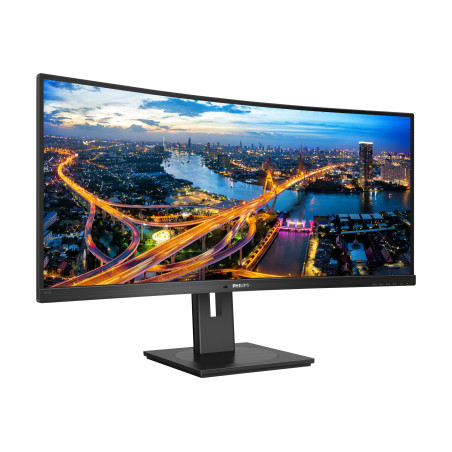 Philips | Curved UltraWide | 345B1C | 34  " | VA | WQHD | 21:9 | 100 Hz | 5 ms | 3440 x 1440 | 300   cd/m² | HDMI ports quantity 1 | Black | Warranty 24 month(s)