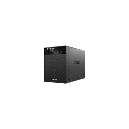 ICY BOX IB-3640SU3 External 4x3.5inch HDD case SATA to USB 3.0 eSATA JBOD Black