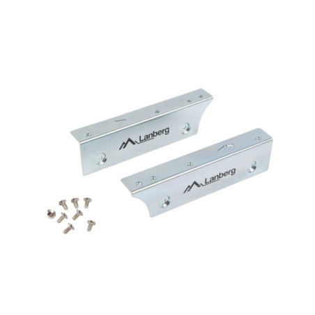 Lanberg Mounting Frame for 2.5" SSD/HDD to 3.5" Bay | IF-35-25 | Silver | Frame for 2.5" SSD/HDD to 3.5" Bay