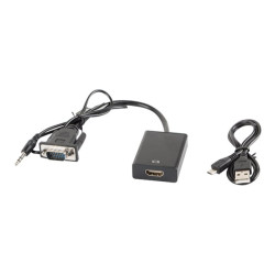 LANBERG AD-0021-BK adapter...