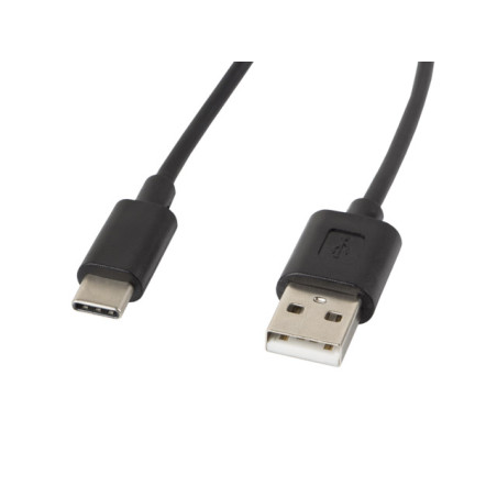 LANBERG CA-USBO-10CC-0018-BK cable USB 2.0 Type-C M -AM 1.8m black