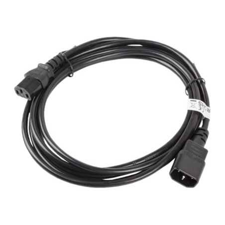LANBERG CA-C13E-11CC-0030-BK extension power cable C13-> C14 3m VDE