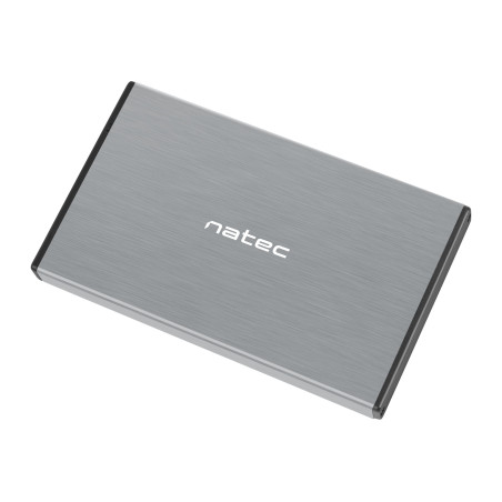 NATEC NKZ-1281 external enclosure RHINO GO for 2.5inch SATA USB 3.0 Grey