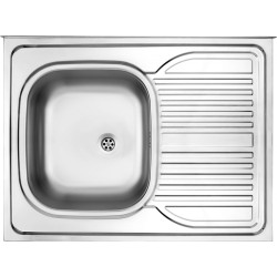 1-bowl steel sink with...