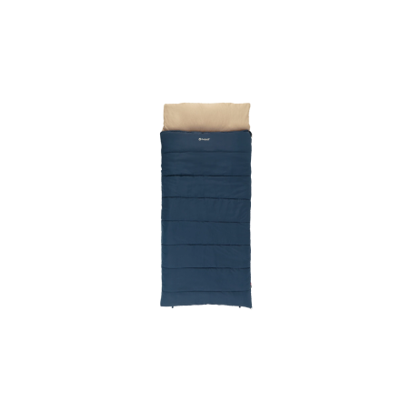 Outwell Contour Lux XL | Sleeping Bag | 220 x 105 cm | 2-way L-shape open-end with auto lock