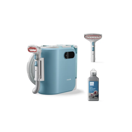 Philips Stain removal machine | XW3193/11 3000 Series | Corded operating | Washing function | Operating radius 6.5 m | 400 W | 220-240 V | Silky white/Blue