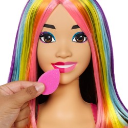 Barbie Styling Head Neon...