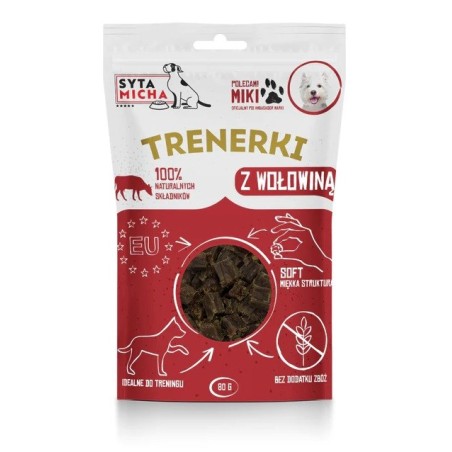 SYTA MICHA Treats with beef - dog treat - 80g