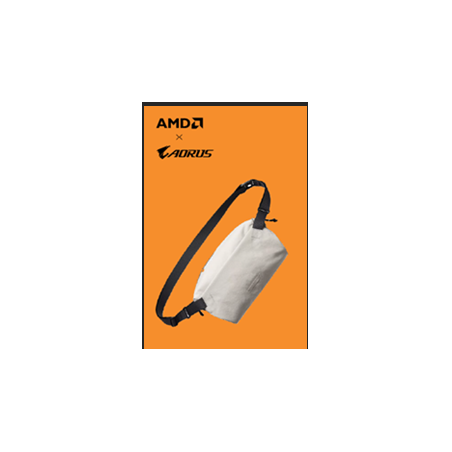 Gigabyte | AORUS AMD | Sling Bag | Grey