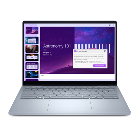 Dell Plus 14 2-in-1 DB04250 | Ice Blue | 14 " | Touchscreen | 2K | 1920 x 1200 pixels | Intel Core Ultra 5 | 226V | 16 GB | LPDDR5X | Solid-state drive capacity 512 GB | Intel Arc Graphics | Windows 11 Pro | 802.11be | Keyboard language English | Keyboard backlit | Warranty 36 month(s) | Battery warranty 12 month(s)