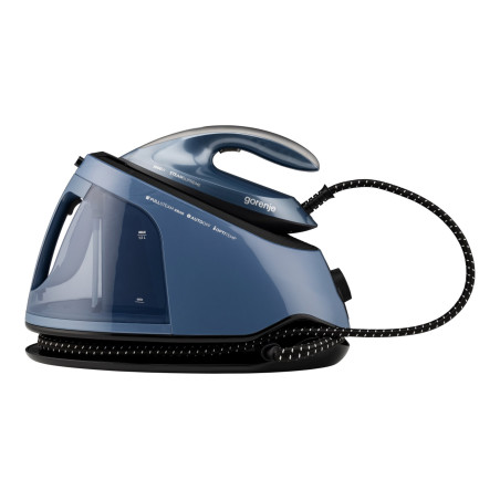 Gorenje Steam Generator Iron | SGD3000BBK | 3000 W | 8 bar | 1.5 L | Auto power off | Vertical steam function | Calc-clean function | Blue/Black