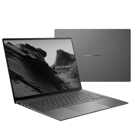 Asus Zenbook S14 UX5406AA-SU324W | Antrim Gray | 14 " | OLED | Touchscreen | 3K | 2880 x 1800 pixels | 120 Hz | Glossy | Intel Core Ultra 9 | 386H | 32 GB | LPDDR5X | Solid-state drive capacity 1000 GB | Intel Graphics | Windows 11 Home | 802.11be | Bluetooth version 6.0 | Keyboard language US international | Keyboard backlit | Warranty 24 month(s) | Battery warranty 12 month(s)