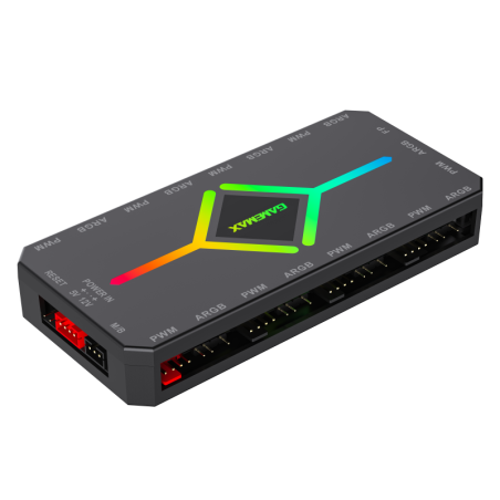 Gamemax | V4.0 ARGB PWM HUB BK | Hub for Gaming Chassis