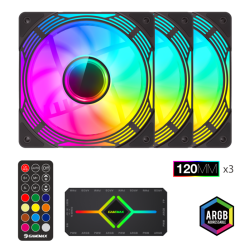 Gamemax Case Fan | KF300 BK...