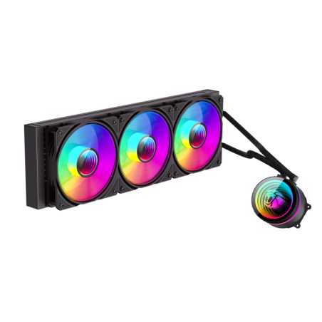 Gamemax CPU Liquid Cooler | ICEBURG 360 INFINITY BK | Black