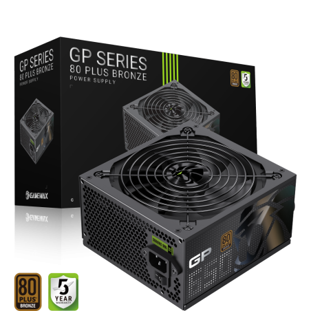 Gamemax PSU | GP 650B | 650 W | Bronze | Non-Modular
