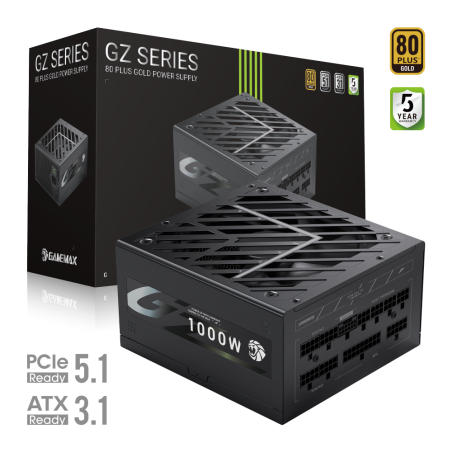 Gamemax PSU | GZ 1000G | 1000 W | Gold | Full Modular