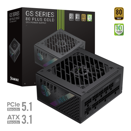 Gamemax PSU | GS 850G | 850 W | SFX | Full Modular
