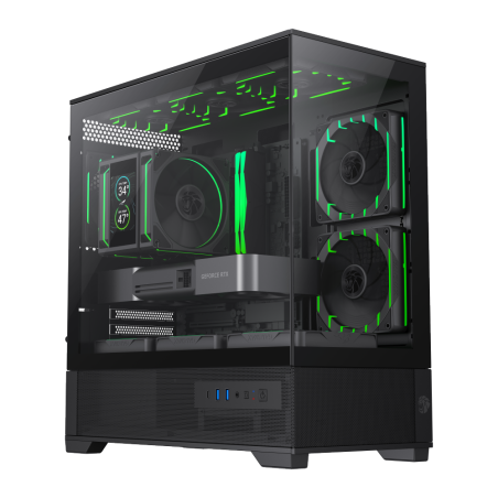 Gamemax Case | VISTA 2 MB | M-ATX
