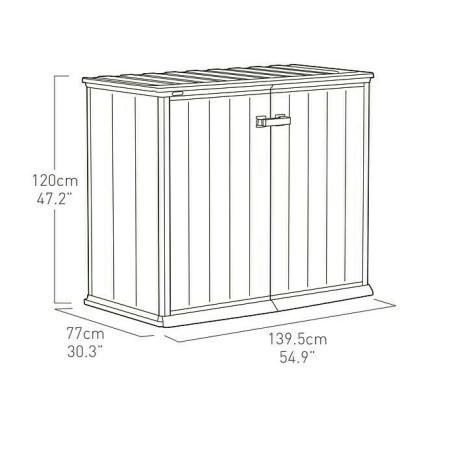 Keter 17204254 garden shed