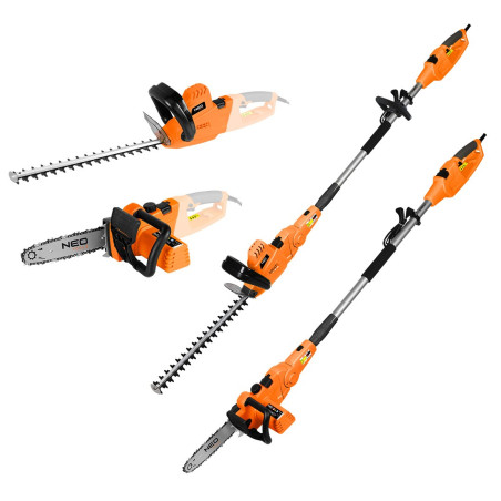 Garden device 2 in 1 with extension