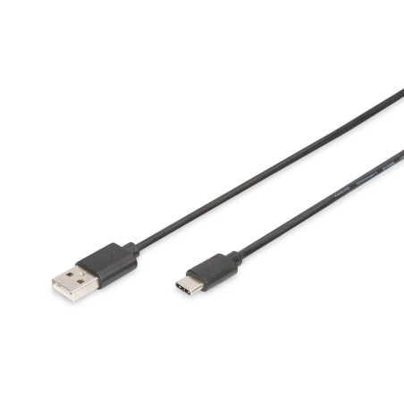 Digitus | USB Type-C connection cable, type USB-A - USB-C | AK-300154-010-S
