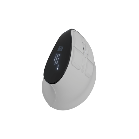 Natec Mouse | Euphonie Pro | Wireless | 2.4 GHz, Bluetooth | White