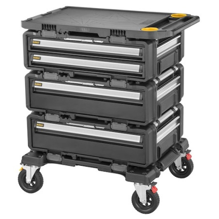 DeWALT DWST60510-1 small parts/tool box Metal, Plastic Black, Stainless steel, Yellow